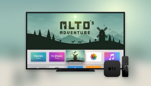 Apple TV apps available for 'mobile or computer' !