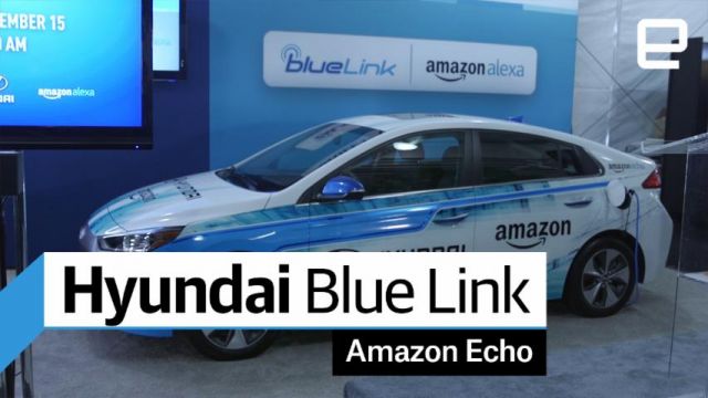 Hyundai adds Amazon's Alexa to its Blue Link associated cars