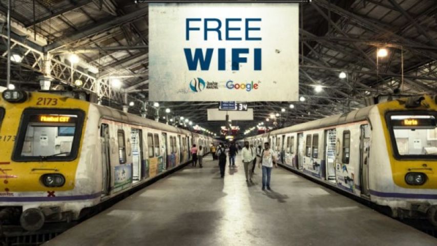 9 रेलवे स्टेशनों पर ले फ्री Wi Fi का मजा