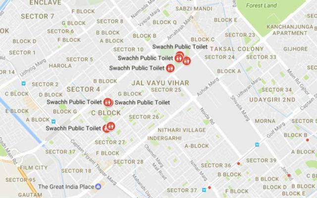 Google Maps Will Now Show 'Public Toilets' in NCR And Madhya Pradesh