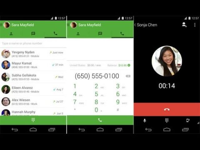 How to make free calls with Google Hangout on Android ?
