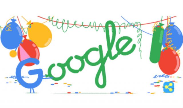 Google's festive balloon Doodle, for what?