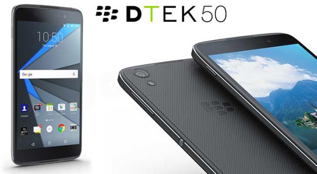 BlackBerry DTEK60 और DTEK50 भारत में लांच