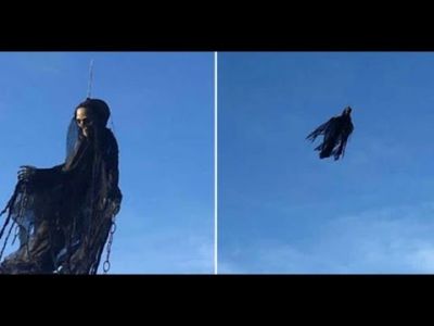Video : जब आसमान में दिखा भूत जैसा कुछ