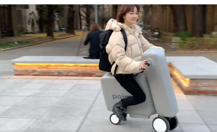This scooter runs without petrol... you can also put it in bag