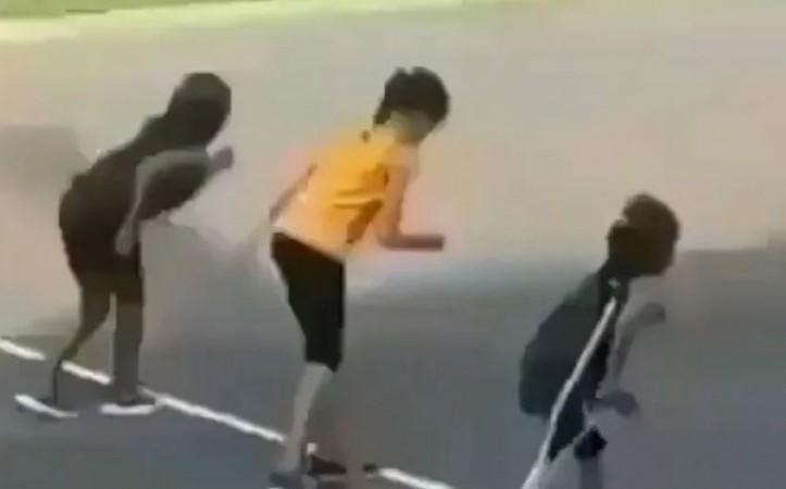 Viral: Differently-abled child running in race, deputy collector shares video
