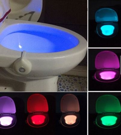 Toilet Seat Lights लगाकर रंगीन बना सकते है आप अपने टॉयलेट कमोड को