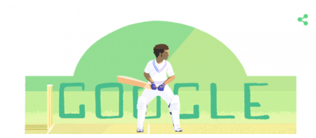 78वें जन्मदिन पर गूगल डूडल पर छाएं महान क्रिकेटर दिलीप सरदेसाई