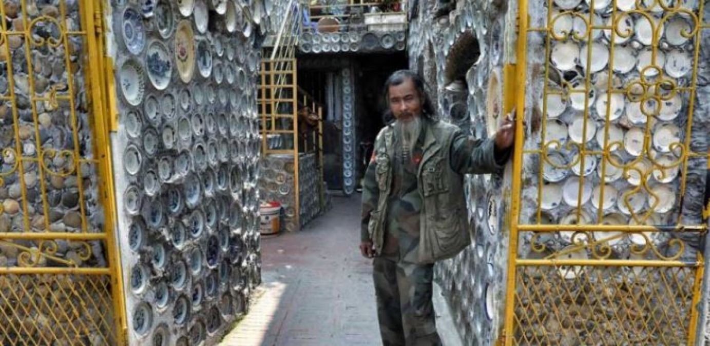 Ex-Vietnam soldier decorated his house with thousands of Chinese utensils
