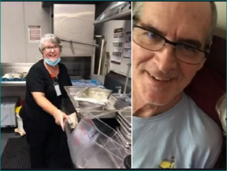 अस्पताल में एडमिट पति से मिलने के लिए पत्नी वही पर करने लगी बर्तन धोने की नौकरी