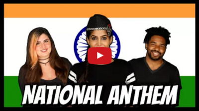 Video : जब विदेशियों ने मिलकर गाया भारत का राष्ट्रीय गान