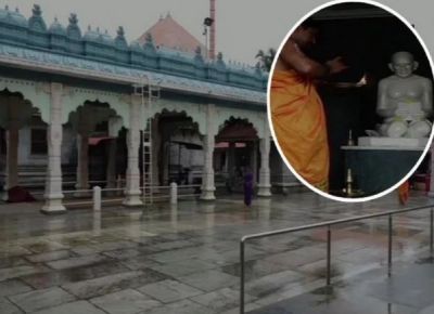 Gandhiji is worshipped three times a day, Temple is in this city of India