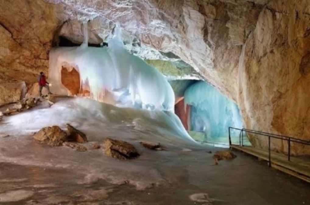 Ice Caves Similar to Amarnath Exist in Werfen Austria