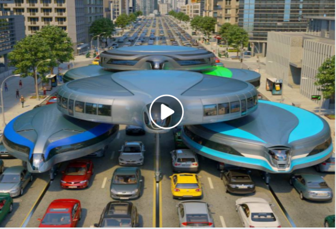 भविष्य में नहीं झेलनी पड़ेगी ट्रैफिक की मार, होगा इस वीडियो जैसा हाल