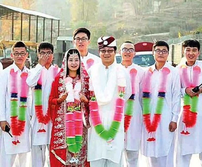 इस चीनी कपल ने की पाकिस्तानी रिवाज से शादी, जानें क्या है मामला
