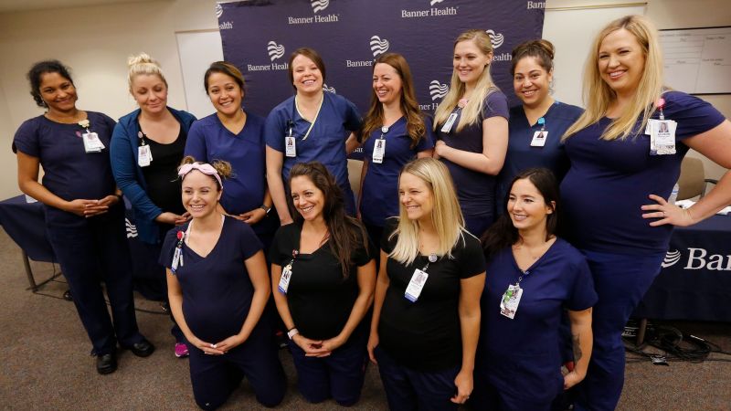 जब अस्पताल की 16 नर्स हुईं एक साथ प्रेग्नेंट