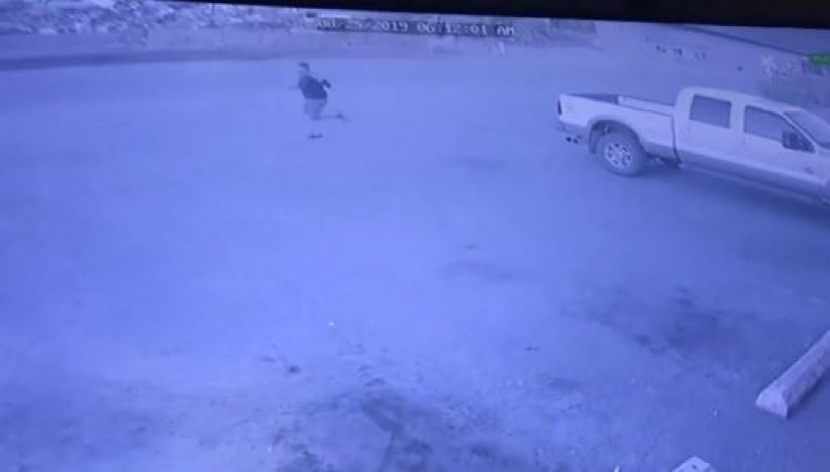 Video: Theif's Truck  gets stolen, watch video here
