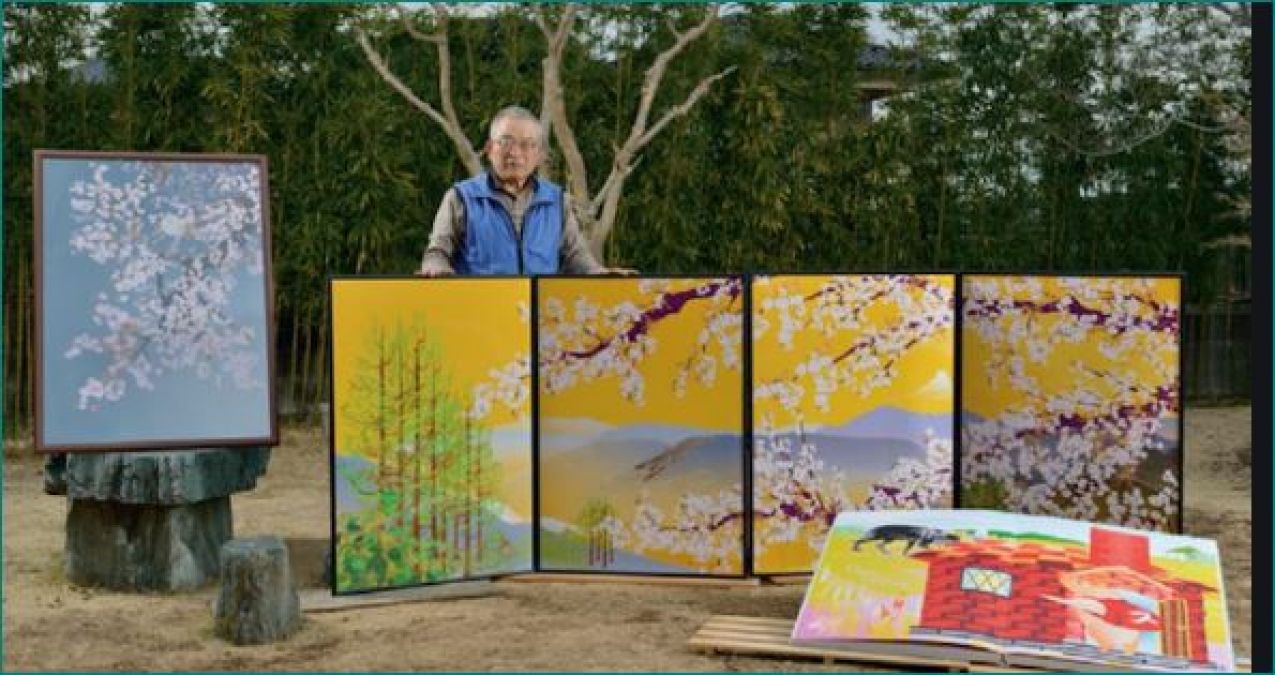 MS Excel पर पेंटिंग बनाते हैं 80 साल के Tatsuo Horiuchi
