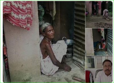 Odisha: 72 year old tribal woman lives in toilet