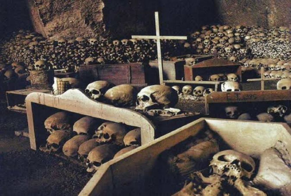 There is a 'cellar of tombs' in this country, bones of 6 million dead found
