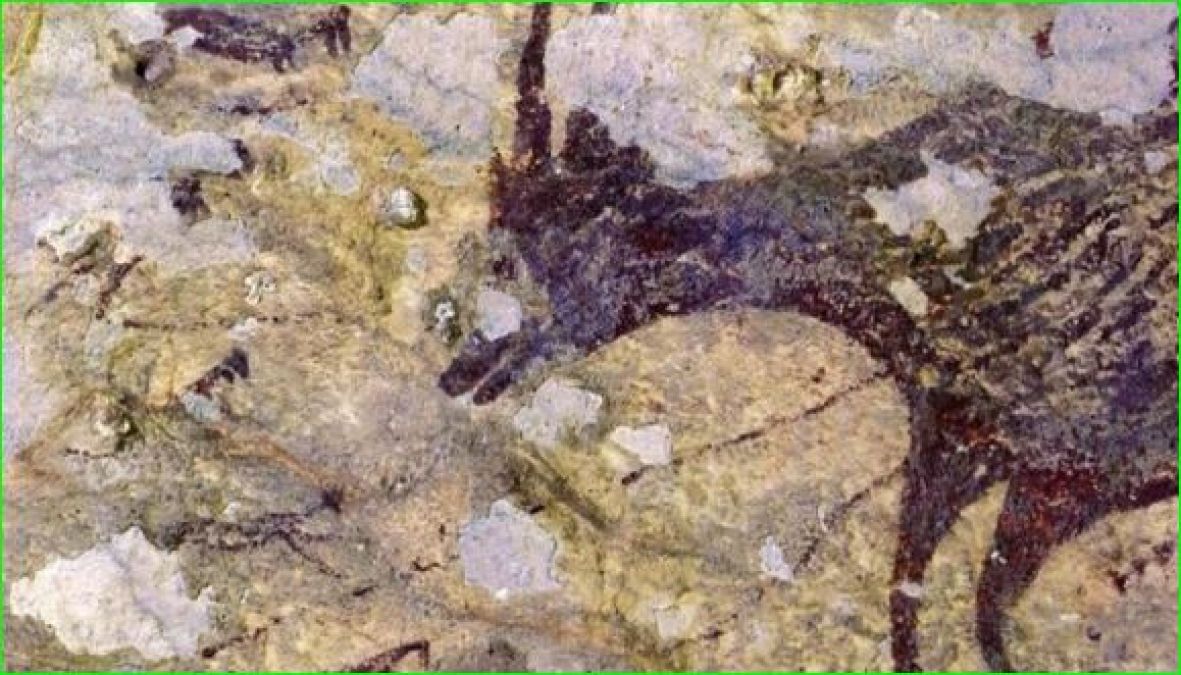 यहाँ मिली 44 हजार साल पुरानी पेंटिंग, जमकर हो रही वायरल