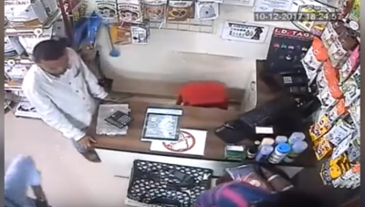 CCTV में कैद हुई इस शख्स की चोरी, वायरल हुआ वीडियो