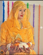Fack Fact: Jaipur girl Pooja married Lord Vishnu