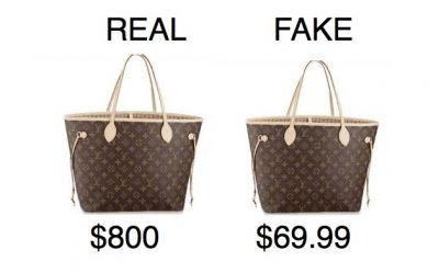 Know how to differentiate between Real and Fake branded products