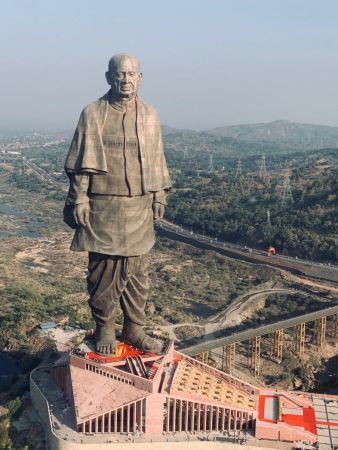 अब पास से देख सकेंगे दुनियां की सबसे ऊंची प्रतिमा, खर्च जानकर उड़ जाएंगे होश