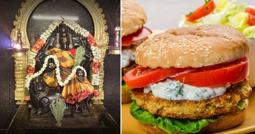 इस मंदिर में आपको मिलता है बर्गर और सैंडविच का प्रसाद, लोगों की लगती है भीड़