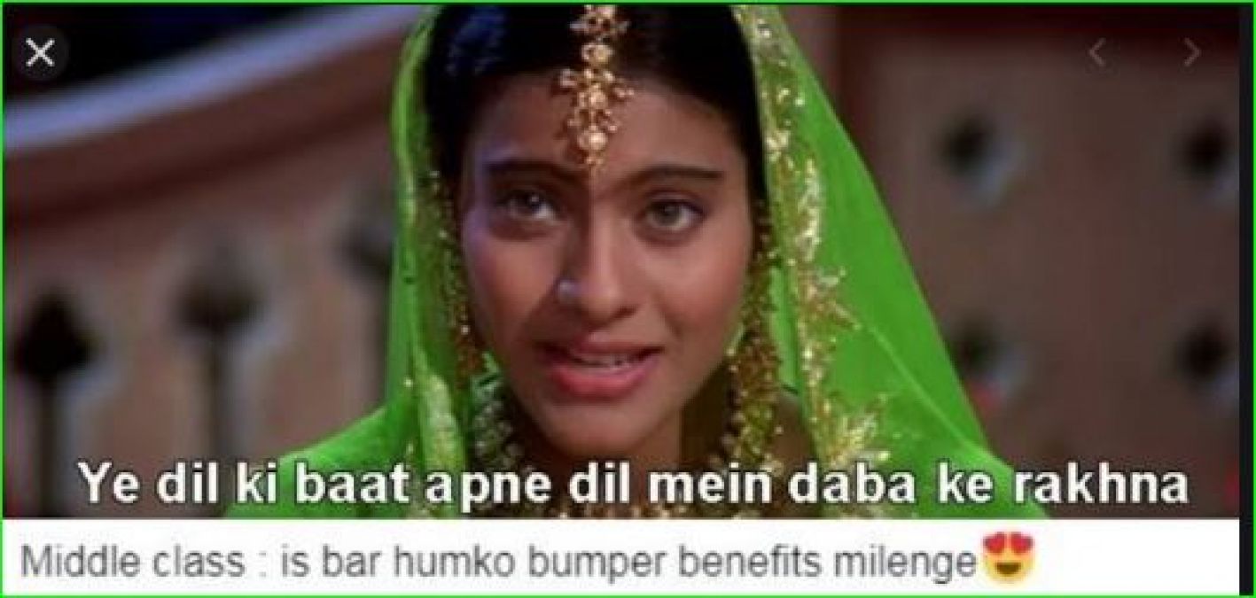 Budget is presented in Lok Sabha there, memes are being made on Twitter