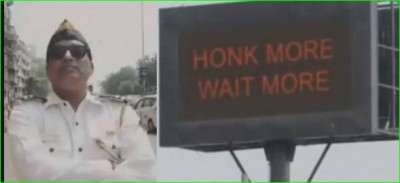 Mumbai police introduced the innovative idea to stop unnecessary honking
