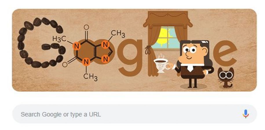 कैफीन का अविष्कार करने वाले वैज्ञानिक के नाम हुआ आज का Google Doodle