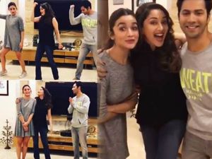 Video : वरुण धवन और आलिया भट्ट ने किया 'धक् धक् गर्ल' के साथ तम्मा तम्मा पर डांस