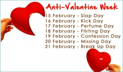 Anti Valentine's Week starts today, Know which day on which date