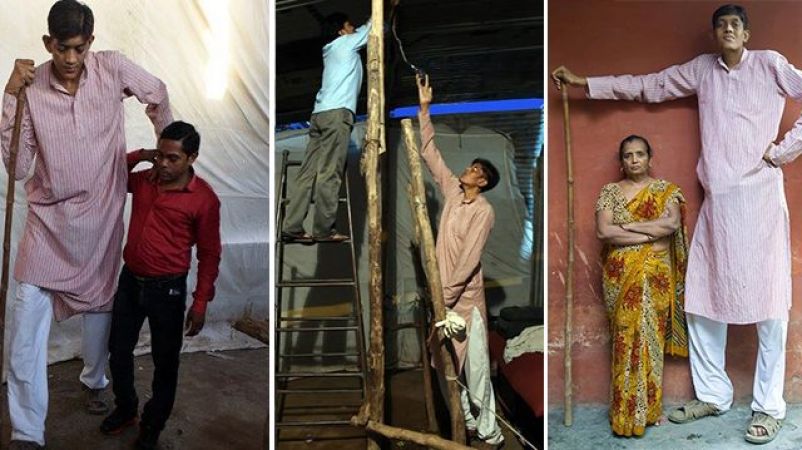 ये है भारत का सबसे लम्बे आदमी, लम्बाई देखकर आंखे फटी की फटी रह जाएंगी