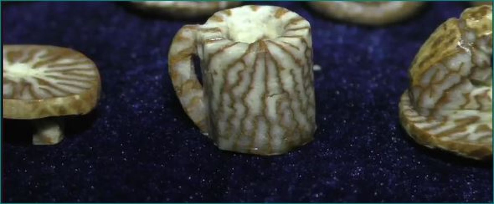 Miniature artist creates beautiful artworks on betel nuts