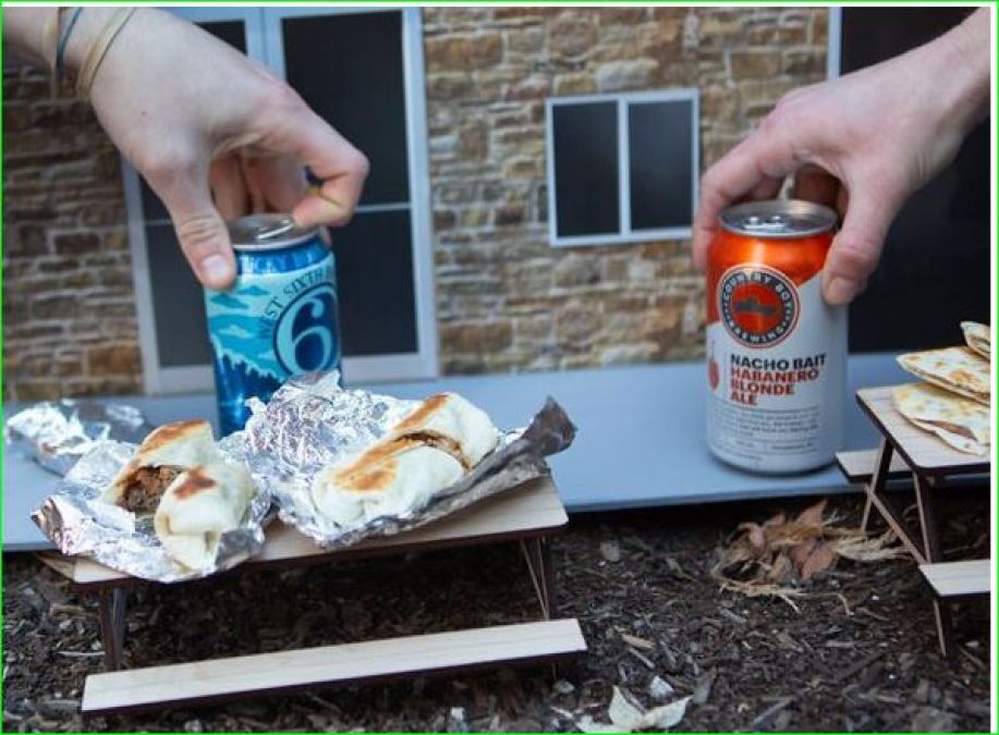 Wow! Couple builds restaurant for squirrels, provides food