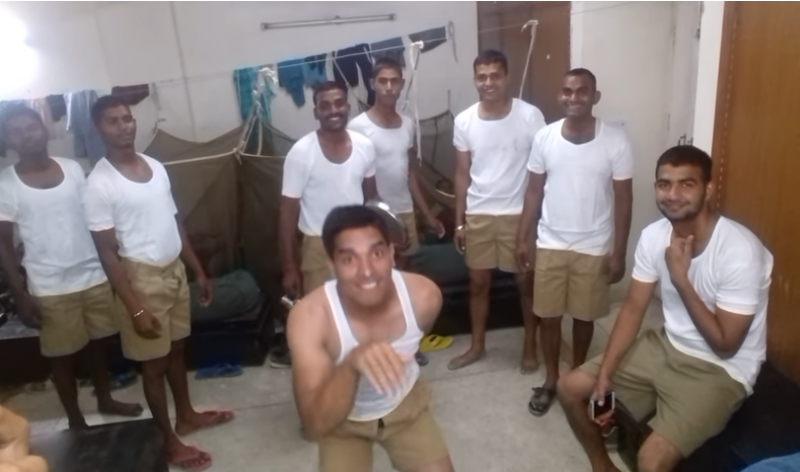मस्ती के मूड में नज़र आयी इंडियन आर्मी, वायरल हुआ वीडियो