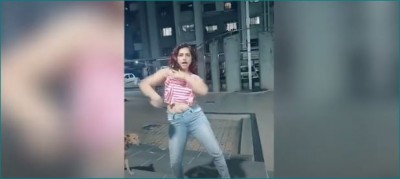 Video: Girl's dance gets interrupted by stray dog, Watch here