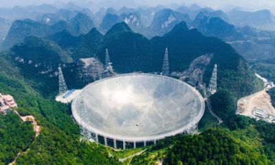 China built world's largest radio telescope, called the eye of space