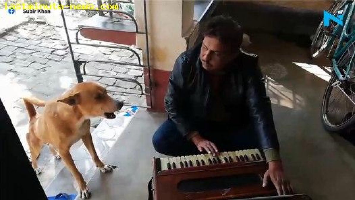 This dog became viral on social media, listens to Ranu Mondal's song