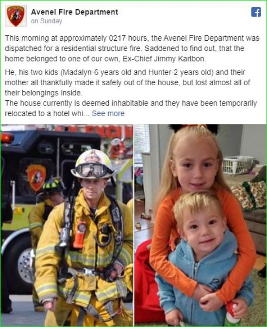 This brave 6-year-old girl saves the family from fire