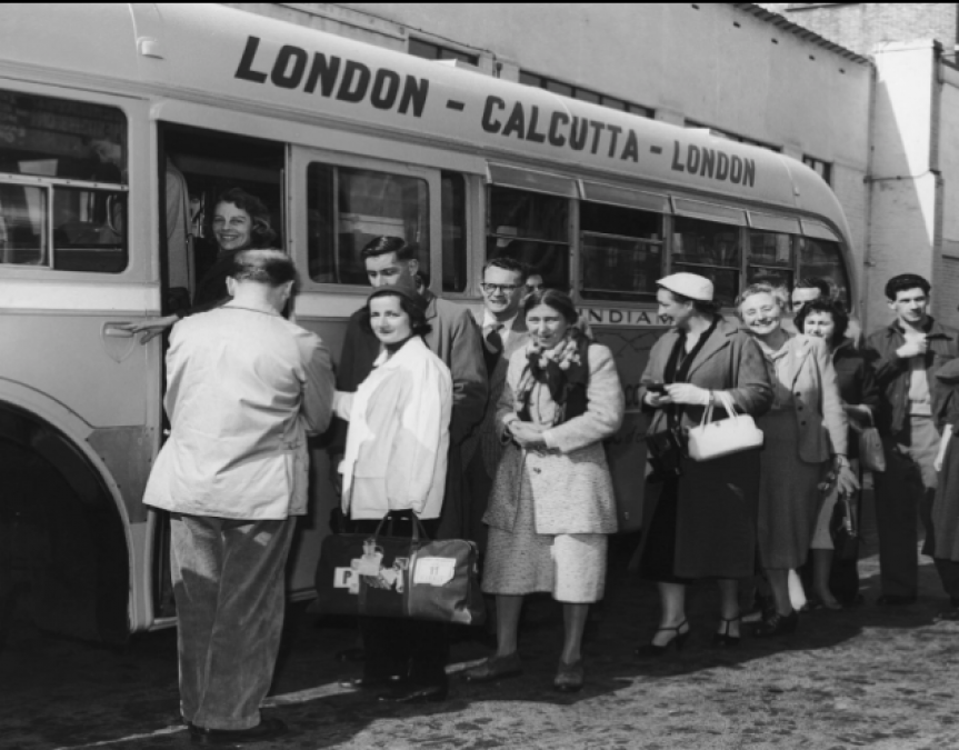 This is only bus in world that used to travel from India to London