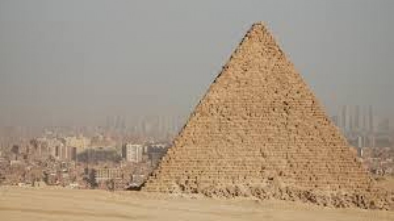 A Russian couple built a replica of the Great Pyramid to fight coronavirus