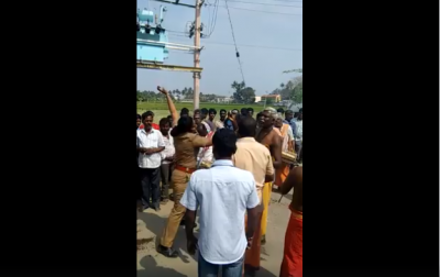 Video : जब महिला पुलिस अफसर के शरीर में आयी देवी