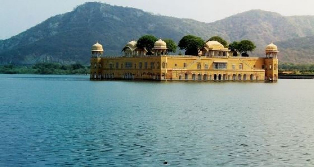 221 years old palace surrounded by water known for its serene beauty