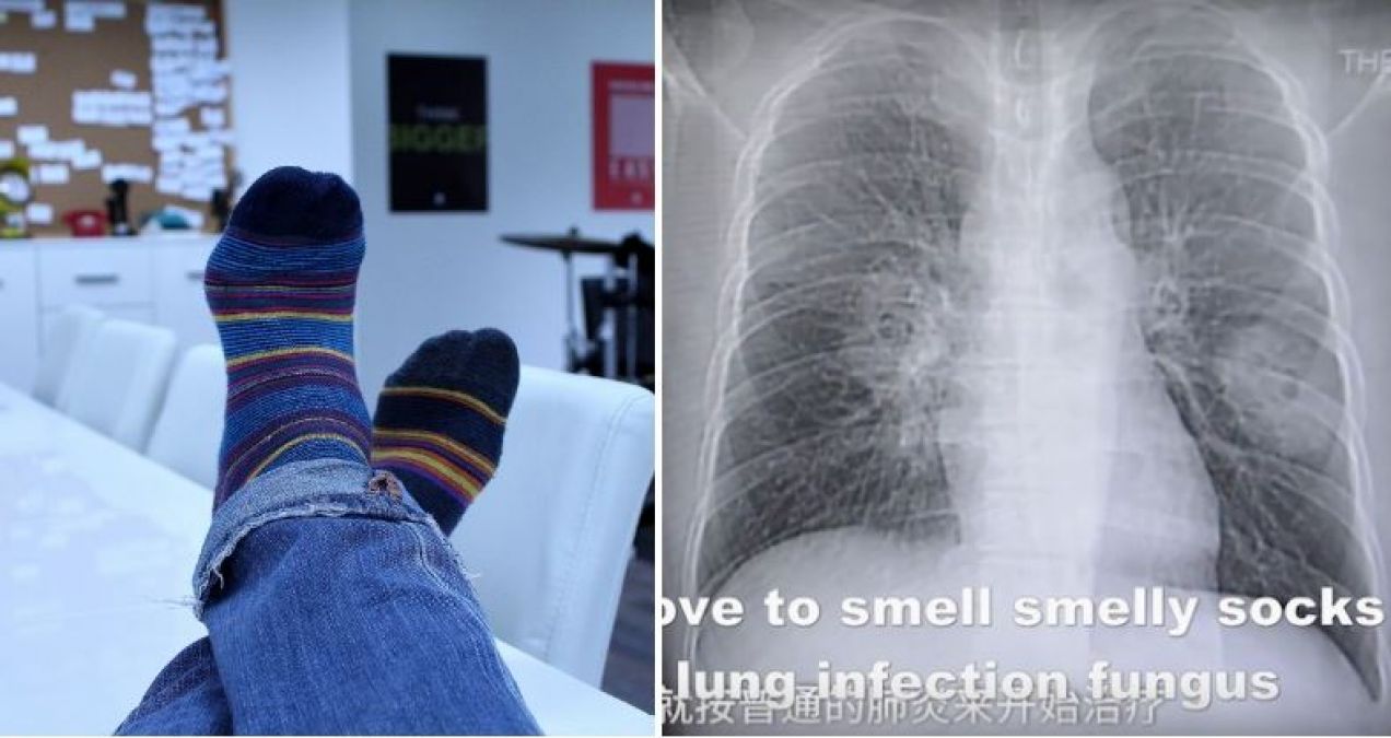 This guy used to smell dirty socks every day, then happened this...