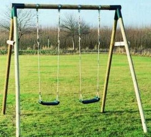 Video of Grandpas enjoying swings goes viral on internet