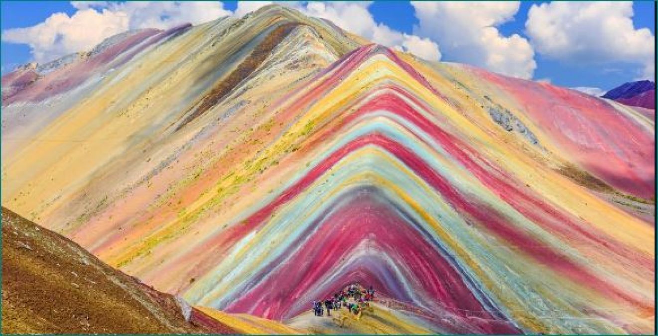 Here are what rainbow mountains made off, people come from far to enjoy the sight
